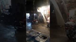 1st Rain of Winter | Shopping  Street | Bazar |  Wasim Iqbal #shorts