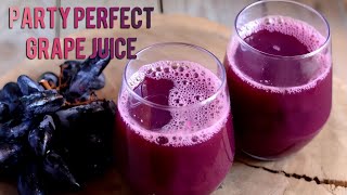 Grapes Juice Recipe/ Homemade Black Grape Juice/Fresh Juice