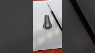 How To Draw Nose Like This #tutorial #drawing #art #shorts #shortvideo