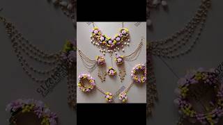 Flower 🌸 Jewellery Set designs for Bride's #jewellery #viralvideo #shorts #trending