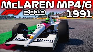 F1 2018 AYRTON SENNAS MCLAREN AGAIN! (F1 2018 Classic Cars)