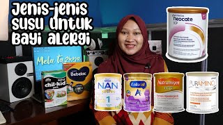 Jenis-jenis susu untuk bayi alergi - Review terlengkap dan mudah dipahami