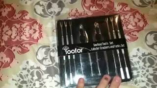 Yoofor 8 pieces Stainless Steel Seafood Tools Set Review