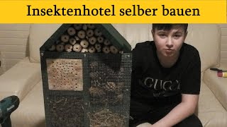 Insektenhotel selber bauen 2021