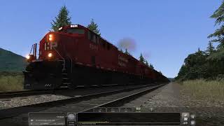 Train Simulator Classic - [GE ES44AC] - Leaving Revelstoke - Part 8 - 4K UHD