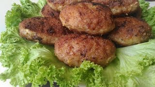 Рыбные котлеты из щуки, очень сочные и вкусные!!!