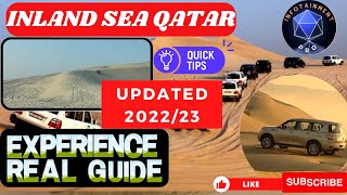 Inland Sea Qatar UPDATED 2022/2023 Desert Safari Travel Guide video tour from Sealine beach