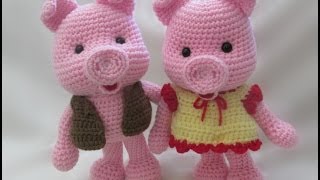 Crochet Along Dress Up Pig