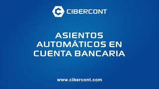 ASIENTOS AUTOMÁTICOS EN CUENTA BANCARIA