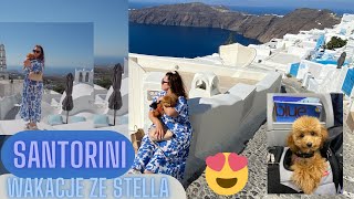 VLOG || Wakacje w GRECJI z PIESKIEM 🐶 || SANTORINI w październiku || 2022