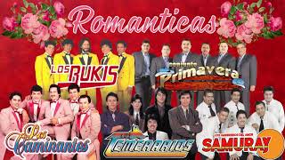 GRUPERAS ROMÁNTICAS DE AYER 90S - LOS TEMERARIOS, BUKIS, SAMURAY, CONJUNTO PRIMAVERA, LOS CAMINANTES