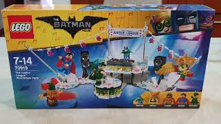 LEGO The LEGO Batman Movie The Justice League Anniversary Party 70919 | Speed Build