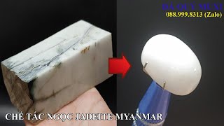 CHẾ TÁC MẶT NHẪN TỪ NGỌC JADEITE MYANMAR