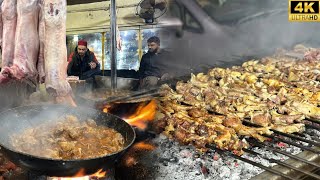 Famous Mutton Shinwari Karahi Of Pakistan | Complete Process | Traditional Food