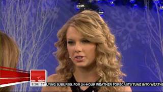 Taylor Swift - Christmas Songs on the Today Show 2007 - Christmas Is When You Were Mine