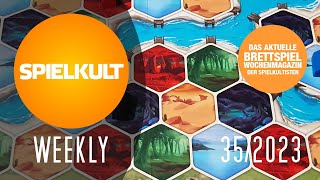 Weekly 35/2023 // Brettspiel-Reviews, Spieletreff, Vorschau