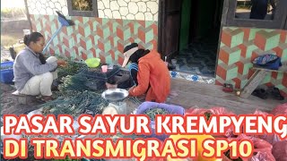 MANTAP ADA PASAR SAYUR KREMPYENG  DI RUMAH BU LASTRI