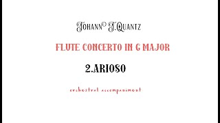 J.J.Quantz ARIOSO from Flute Concerto in G Major/accompaniment