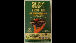 Solely® - Part 8: Green Banana Fusili Pasta