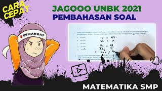 PEMBAHASAN SOAL UNBK SMP MATEMATIKA || Jagooo UNBK 2021 | Nomor 1- 3