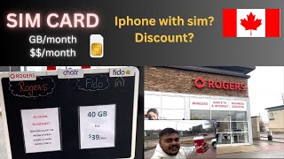 Tried Tim Hortons for the first time | Buying a SIM Card in Canada ? Process, Discounts, Free iPhone