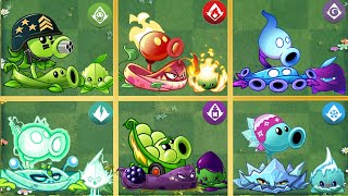 PvZ 2 Challenge - Random 6 Best Vine & Mint Plant Team - Which Team Plant Will Win ？