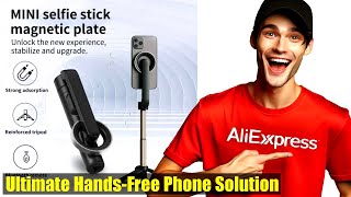 Ultimate Mobile Phone Stand Bluetooth Selfie Stick Review and Demo