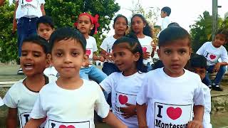 Actress Poonam Dasgupta supports Montessori education with Bulbul Aunty at Mumbai walk