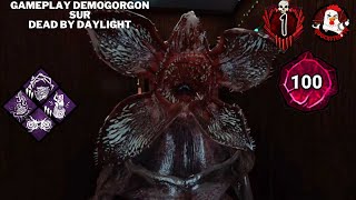 Demogorgon P100 rank 1 main gameplay killer sur Dead by Daylight sur Hawkins de Stranger Things !