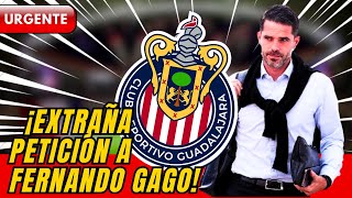 🔴💥¡BOMBAZO! Quería salir de Chivas y ahora le hace esta extraña petición a Fernando Gago