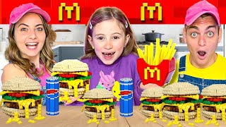 APRIAMO UN MC DONALD’S LEGO NELLA VITA REALE NELLA NOSTRA NUOVA CASA CON LA NOSTRA AMICA GIADA!