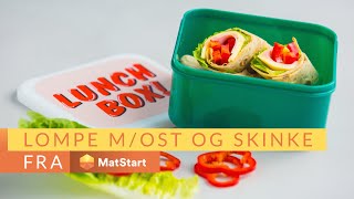 Lompe med ost og skinke | MatStart