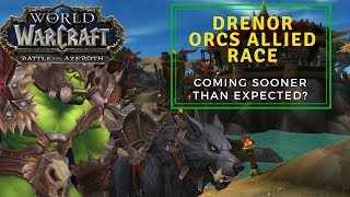 Draenor Orcs In Battle For Azeroth. Mount and Armor? (Bfa Alpha)