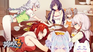 【HONKAI IMPACT 3】VIETNAMESE VTUBER REVIEW COOKING WITH VALKYRIES I NYAN NYAN MIRUKU