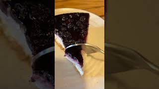 Blueberry cheesecake #india #cheesecake #blueberry #pastry