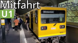 U-Bahn Berlin | Mitfahrt | GI/E | Linie U1 | Kottbusser Tor - Warschauer Straße