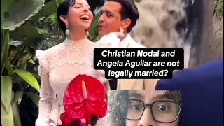 Records inidicate that Christian Nodal and Angela Aguilar may not legally married?