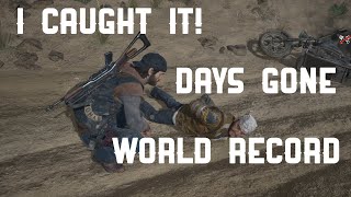 Days Gone done in 6:46:17 (Any%, Easy, Speedrun CURRENT World Record)