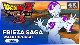 Dragon Ball Z Budokai Tenkaichi 3 Story Mode Gameplay - Frieza Saga (4K 60FPS)