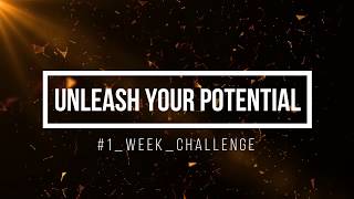 Monday Motivation.. Goal Setting - 1 Week Challenge