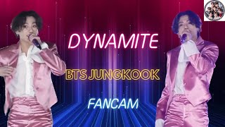 BTS 'Dynamite' Stage Cam ( Jungkook Focus ) At 2020 AMAs