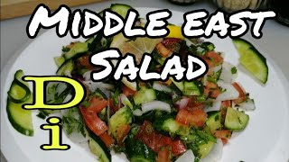 HOW TO MAKE MIDDLE EAST SALAD / Chefniell