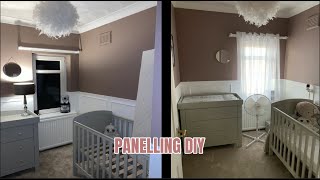 PANELLING ON A BUDGET & NURSERY REVEAL!