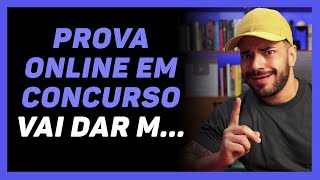 Banca aplica prova online pela primeira vez! Esse será o futuro?