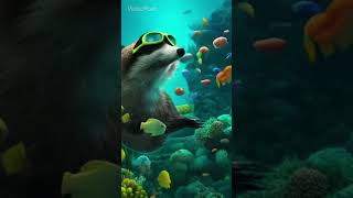 Rookie the Raccoon - An AI Generated movie by VideoPoet, a Large Language Model