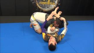 Advanced Brazilian Jiu Jitsu- Using Rubber Guard to grip break on a guard arm bar; Brackish Waters