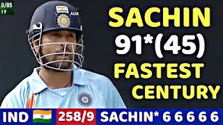 TENDULKAR 91🔥 RUNS Vs AUS - IND VS AUS 2nd Final 2008 - What A Nail Biting Thriller Final Match😱🔥