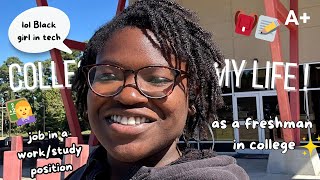 #vlog COLLEGE WEEK IN MY LIFE || *realistic vloggg* ~ tutoring, studying, and + MORE