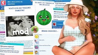 mod de gravidez realista que precisa só do the sims 4 *jogo base* 🍭 — doula, app de gravidez e +