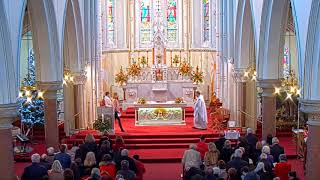 Christmas Day 10.45 (Beaufort past Pupils Choir). Rathfarnham, Dublin.